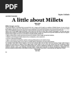 A Little About Millets: Sujata Gokhale