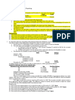 Quiz # 13 Post-Test Accounts Receivable