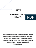 Unit 1-Omd553-Telehealth Technology