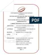 Interpretación y Análisis de Los Estados Financieros