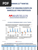 Webinar (11 MAR'20) Impact of Ongoing Events On Marcellus' Pms Portfolios