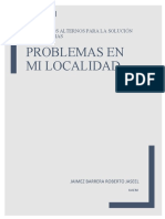 Problemas en Mi Localidad