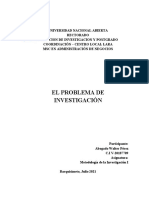 El Problema de La Investigacion Abg Walter Perez Ci 20187709