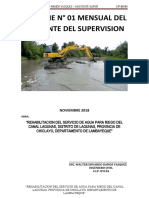 Informe Del Jefe de Asistente de Supervision Lagunas N°01