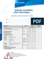 Bilan Thermique Simplifié