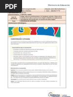 FICHA 13 DE LENGUA 2do BGU 2 Al 6 de Agoto Lic Alba Peralta