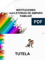 Instituciones Supletorias de Amparo Familiar