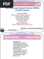 MEMS Chemical Sensors