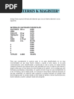 Detersin K Magister