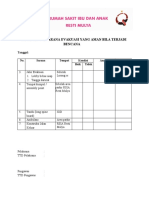 Monitoring Penyediaan Sarana Evakuasi Bila Terjadi Bencana