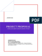 Project Proposal: "Civil Society Innovation Fund"