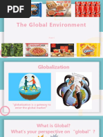 Week 6 Management-Global Environment