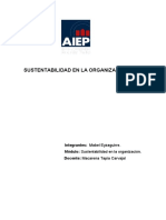 ... Sustentabilidad en La Organizacion Hasta La Semana 5