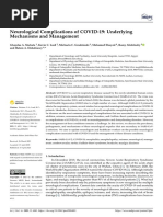 Neurological Complications of COVID-19: Underlying Mechanisms and Management