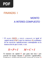 Finanzas - Monto A Interes Compuesto