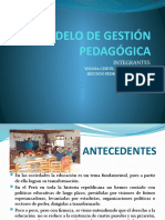 Modelo de Gestión Pedagógica