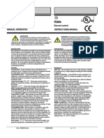 Manual Central Te 804 Compress