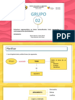 02 Grupo: Estructura Argumentativa en Temas Socioculturales: Tesis, Argumentos y Contraargumentos (Actividades)