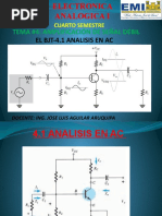 El BJT 4.1 Analisis en Ac