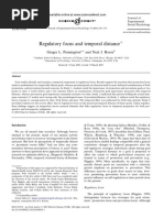 5 - 2. Regulatory Focus - Temporal Distance