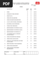 Index: Sheet 1 of 29 REV 01