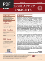 Regulatory Insights: Editorial in Focus