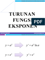 09 - Turunan Fungsi Eksponen