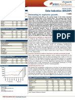 Solar Industries (SOLEXP) : Detonating To Explosive Growth