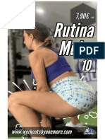 Rutina Mujer 10.0 Gym