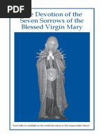 The Devotion of The Seven Sorrows of The Blessed Virgin Mary