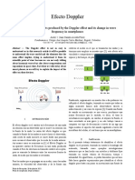 Artículo Efecto Doppler