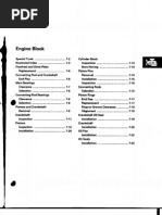 98 Honda Civic LX D16y7 Engine Block