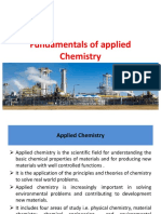 Fundamentals of Applied Chemistry 11-1