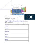 08.23.2021 Periodic Table Webquest