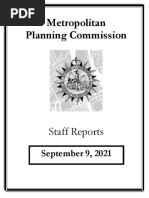 Metropolitan Planning Commission: Staff Reports