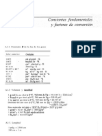 Factores de Conversion y Propiedades Del Agua