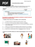 1° Evaluación Historia