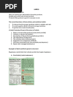 Labels & Latihan Soal