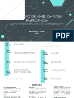 Prototipo de Vivienda para Emergencia: Con La Posibilidad de Adaptarse A Cualquier Lugar