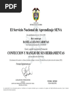 Certificado de Sena 3