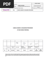 Waarith Cargo Loading & Offloading Procedure