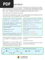 GCF and LCM Lesson Plan 4 6