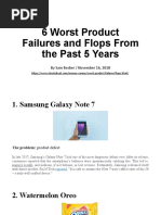 6 Worst Product Failures and Flops From The