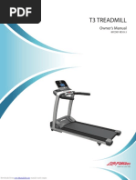 T3 Treadmill: Owner's Manual