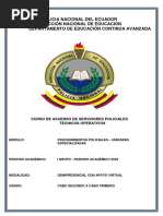 2-Cbos - Módulo de Procedimientos Unidades Especializadas