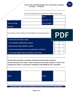 F-PVC-07 Declaración Jurada Ficha de Sintomatología de La Covid-19 para El Regreso Al Trabajo - Versión 01