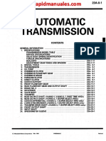 Transmisión AUT 03 - 72L Service Manual