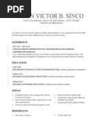 Resume Application Letter AutoRecovered