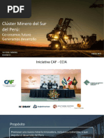 2 - Cluster Minero Del Sur y Oportunidad para Proveedores - Benjamin Quijandría