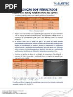 Fisica - Dinamica e Termodinamica - Equação Termométrica - Relatório - Unid 3